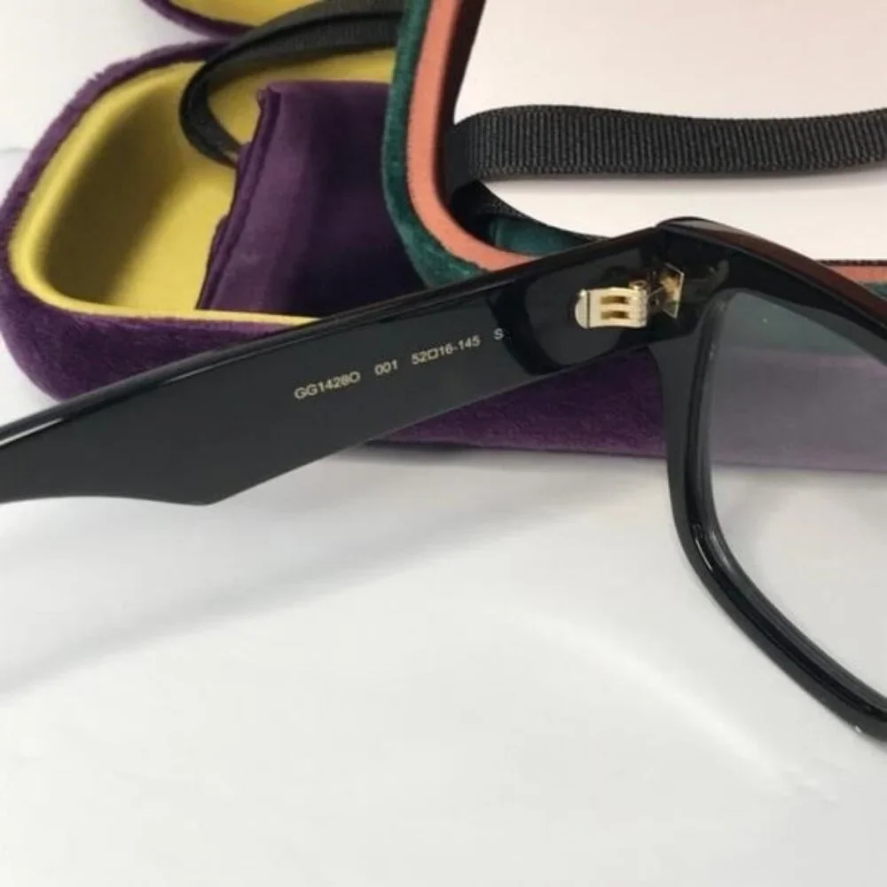 Original Gucci GG1428O 001 is the perfect choice for man